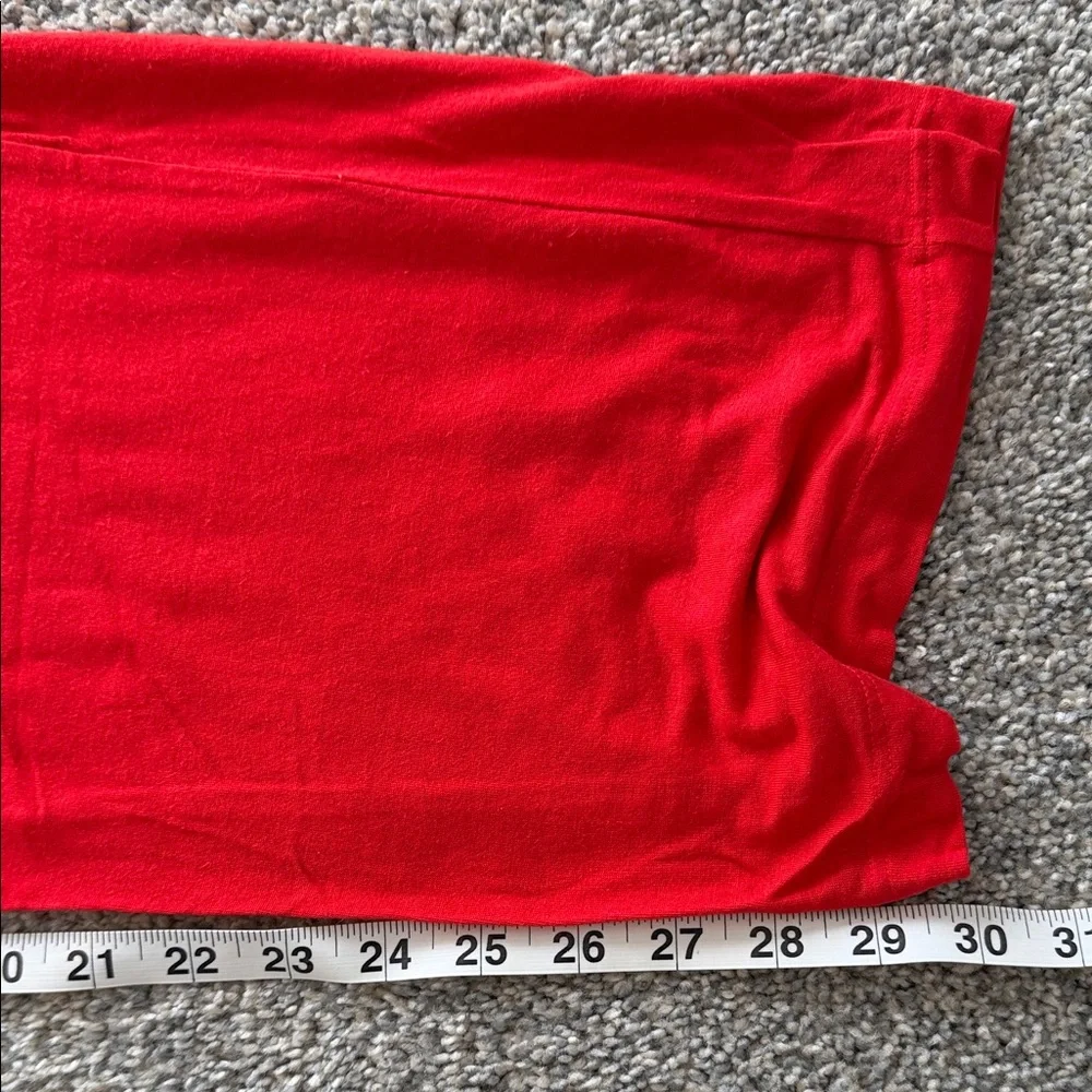 Nordstrom Vibrant Red Pajama Set - Picture 4 of 4